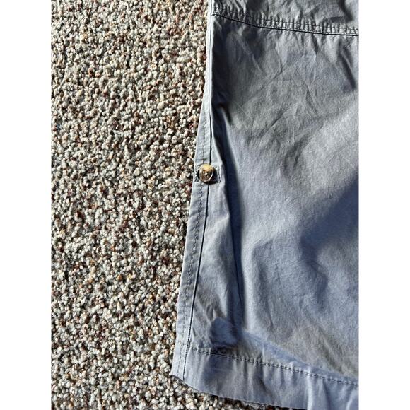 NWT Nautica Women's Cotton Roll-Tab Utility Pants, XXL Gray, Elastic Waist - Picture 3 of 12